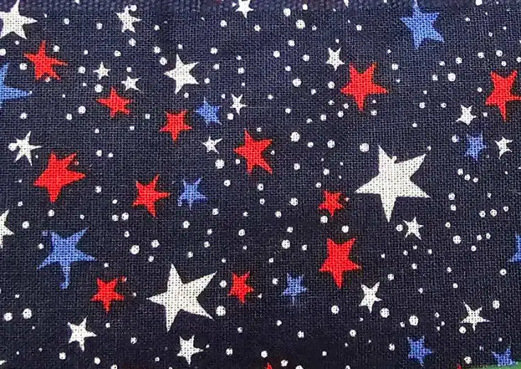Blue Patriotic Stars